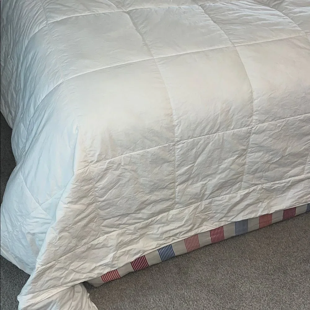 Downlite Hospitality Medium Weight Down King Size Bed Comforter White